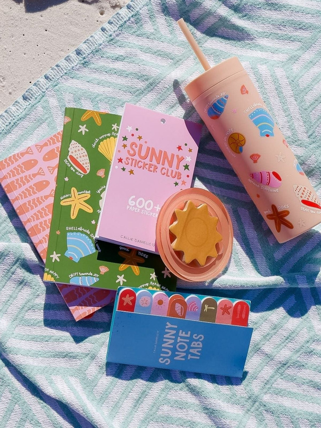 Sunny Beach & Coastal Sticky Note Tabs, 5 of 5
