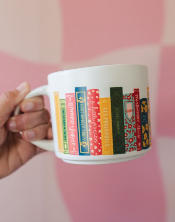Classic Books Large Ceramic Mug, 2 of 6