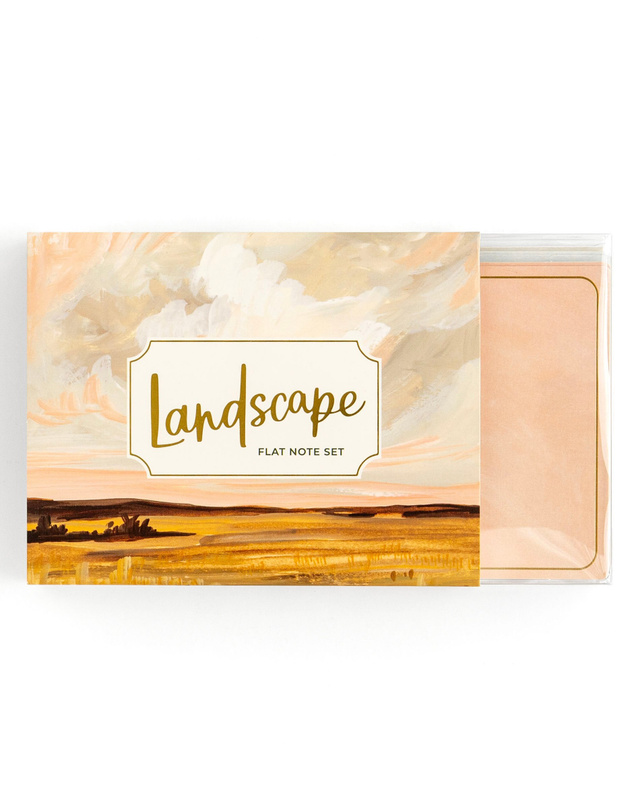 Landscape Envelope Flat Note Set, 5 of 9