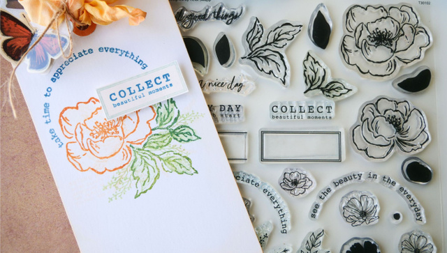 Stamp Set : 6×8 Collect Beautiful Moments, 4 of 6