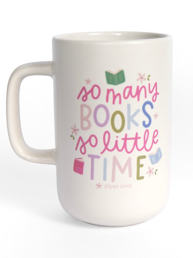So Many Books So Little Time Tall Ceramic Coffee Mug, 4 of 4