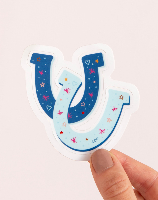 Horseshoes Decal Sticker, 1 of 2