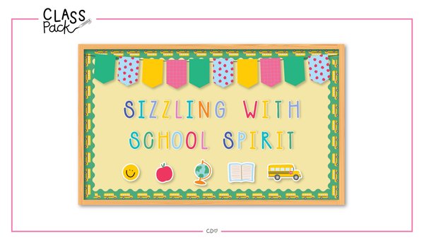 Sizzling With School Spirit Digital Class Pack, 1 of 9