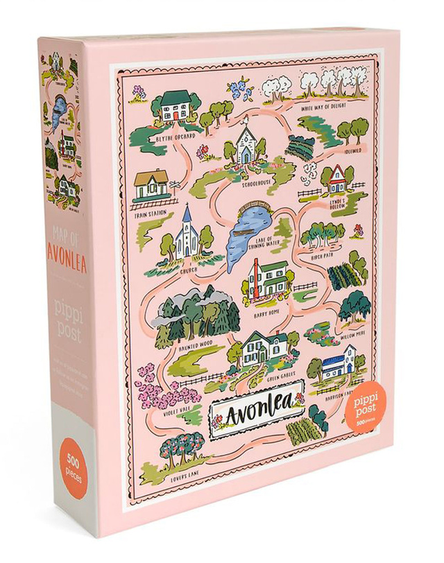 Map of Avonlea - 500 Piece Jigsaw Puzzle, 1 of 8