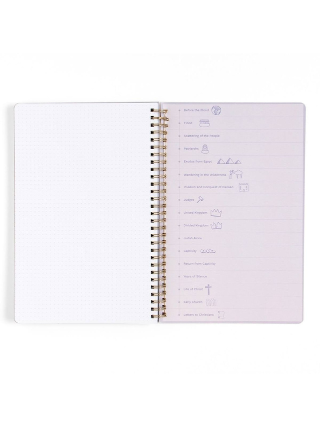 Happy Daisy Bible Study Spiral Notebook with Reference Maps by Callie Danielle, 7 of 9