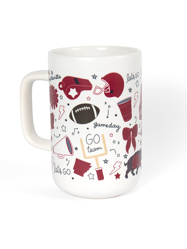 Fayetteville Football Game Day Tall Ceramic Mug, 2 of 3