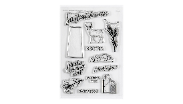 Stamp Set : 4×6 Saskatchewan by Kiley Bennett, 1 of 1