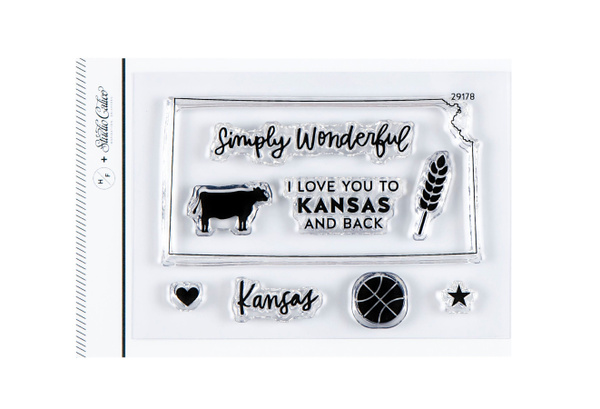 Stamp Set : 3×4 I Love Kansas by Hello Forever, 1 of 1