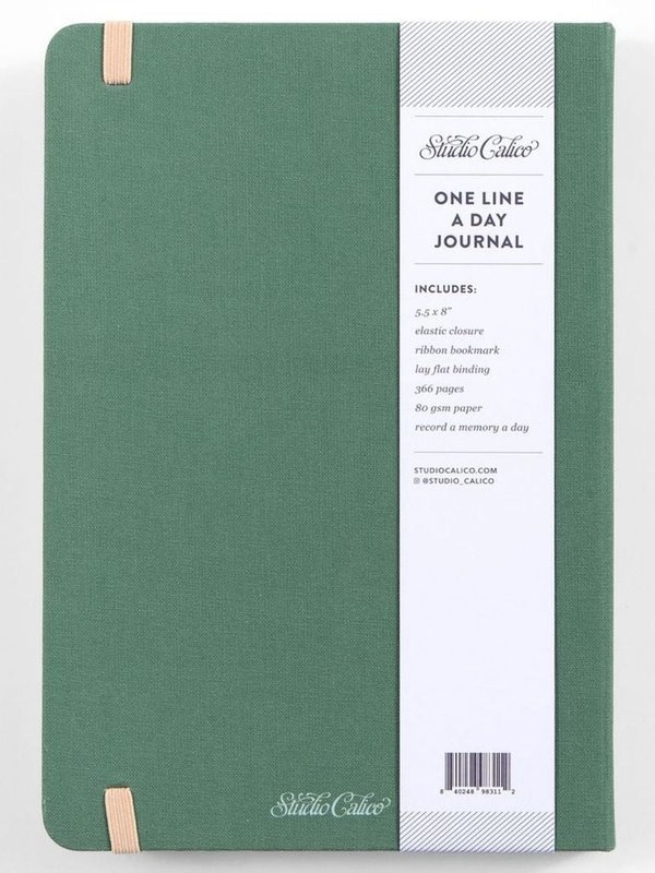 One Line A Day Guided Memory Journal, 2 of 4