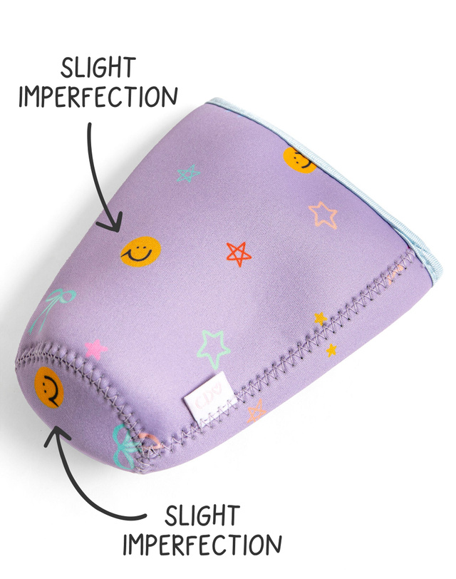 Imperfect Smiley Faces & Coquette Bows Drink Sleeve, 3 of 4