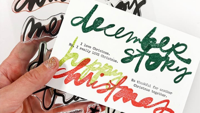 Christmas Story 6×8 Stamp Set, 3 of 3