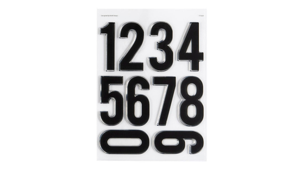 Stamp Set : 6×8 Storytellers Numbers, 1 of 6