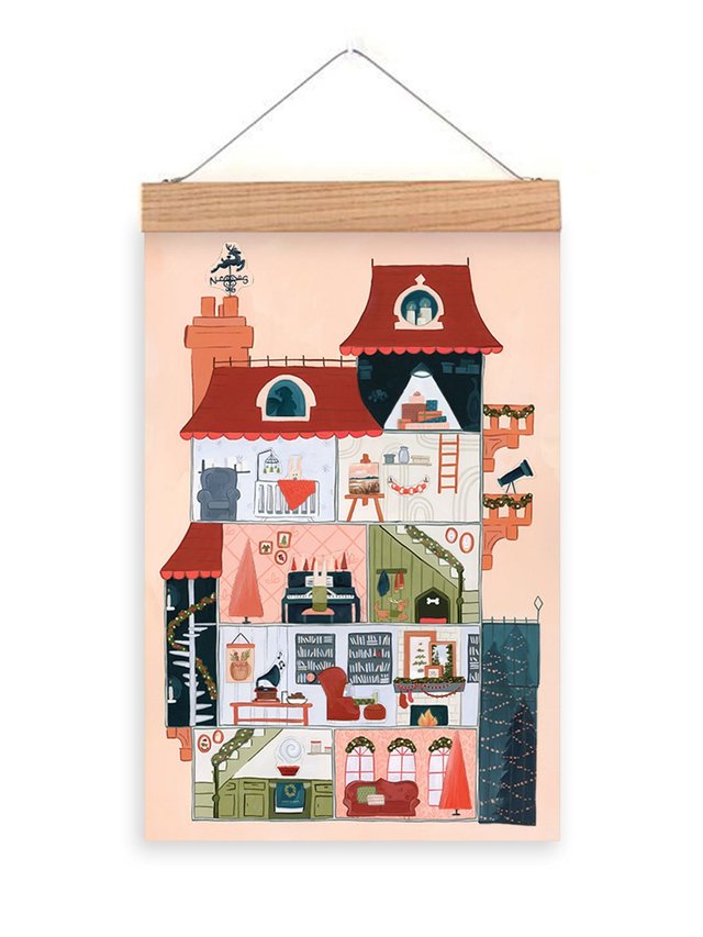 Christmas Countdown Calendar - Townhouse, 3 of 4
