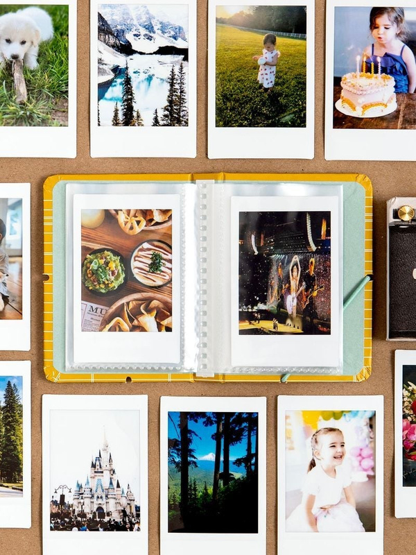 Mustard Ledger Mini Photo Album, 2 of 2