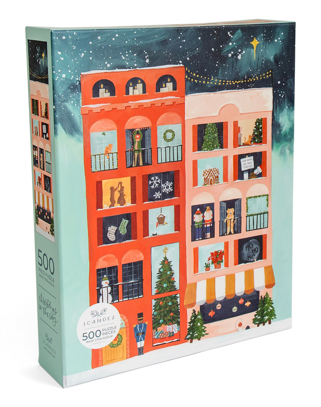 Christmas in the City - 500 Piece Jigsaw Puzzle, 1 of 8