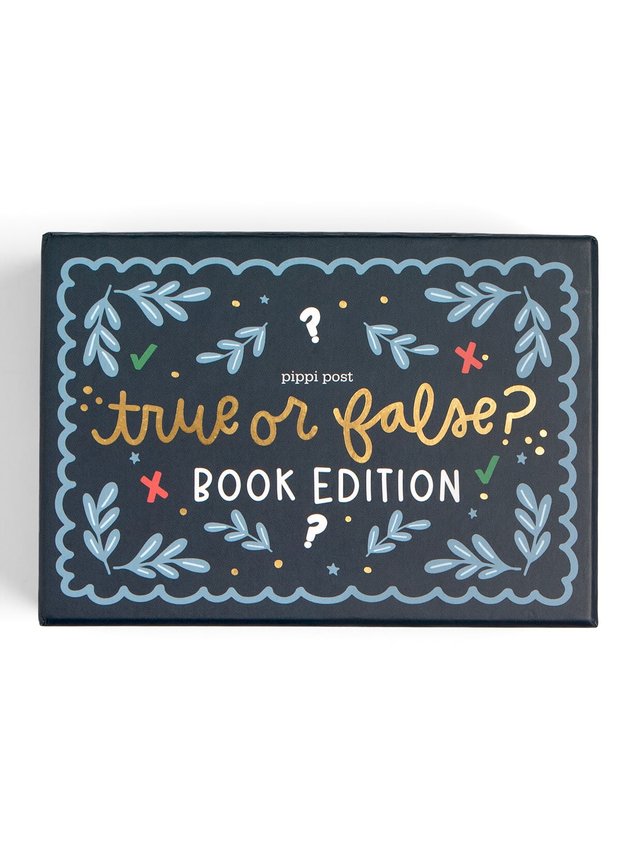 True or False Book Edition Literary Trivia Card Game, 1 of 5