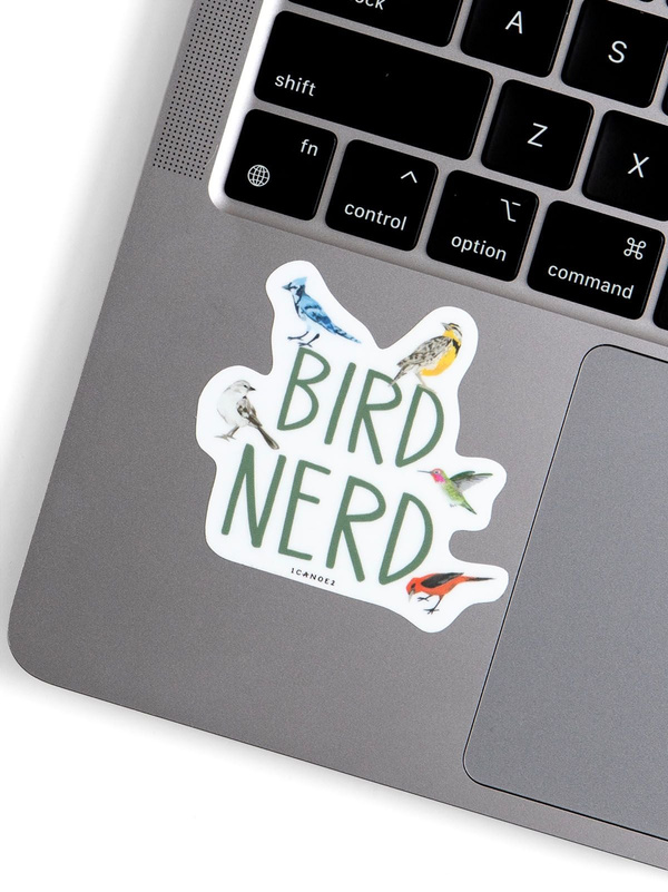 Bird Nerd Decal Sticker, 2 of 4