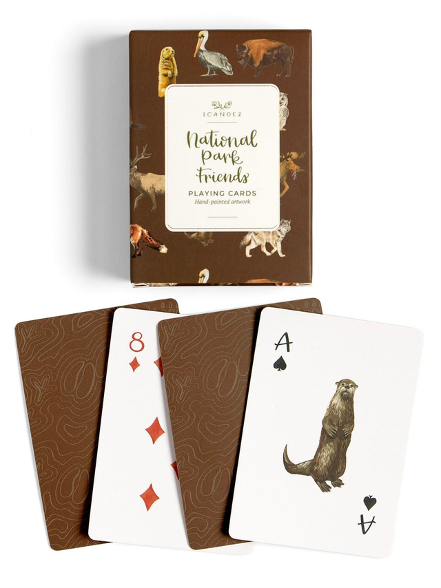 National Parks Friends Animal Wildlife Deck of Playing Cards, 1 of 3