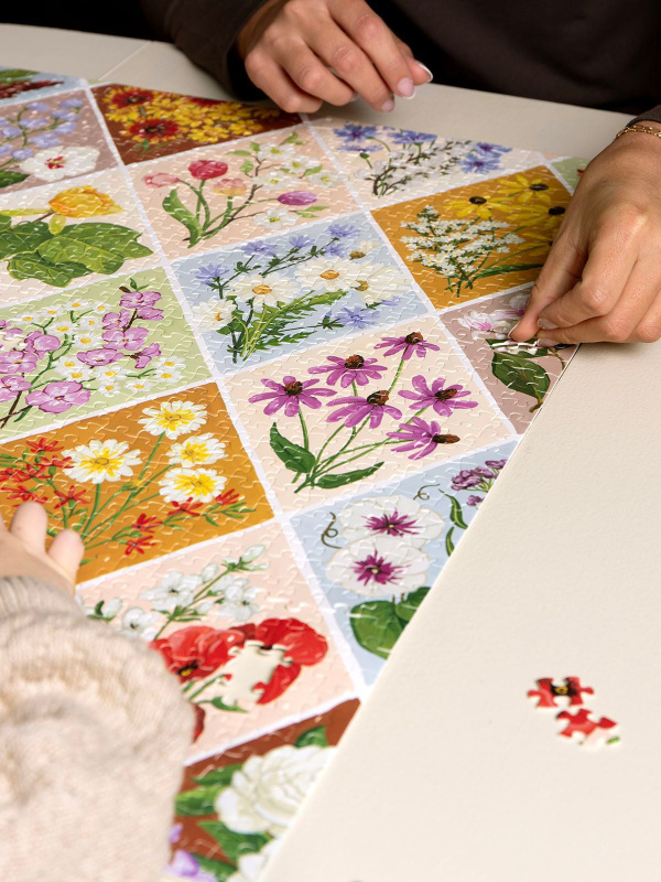 Vintage Blooms - 1,000 Piece Floral Jigsaw Puzzle, 4 of 9