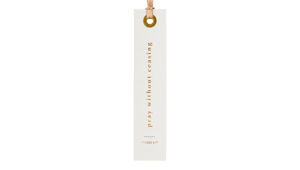 Bookmark - Pray Without Ceasing, 1 of 2