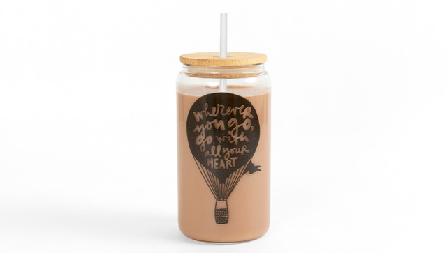 Wherever You Go Glass Can, 1 of 1