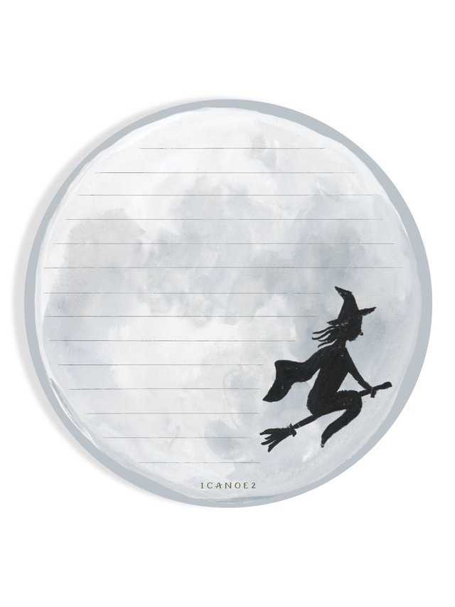 Witching Moon Halloween 5×5 Lined Notepad, 2 of 3