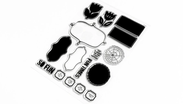 Stamps Are Fun 6×8 Stamp Set - January 2025 , 2 of 2