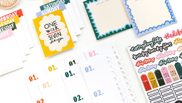 Week In The Life™ 2025 Main Kit , 6 of 9