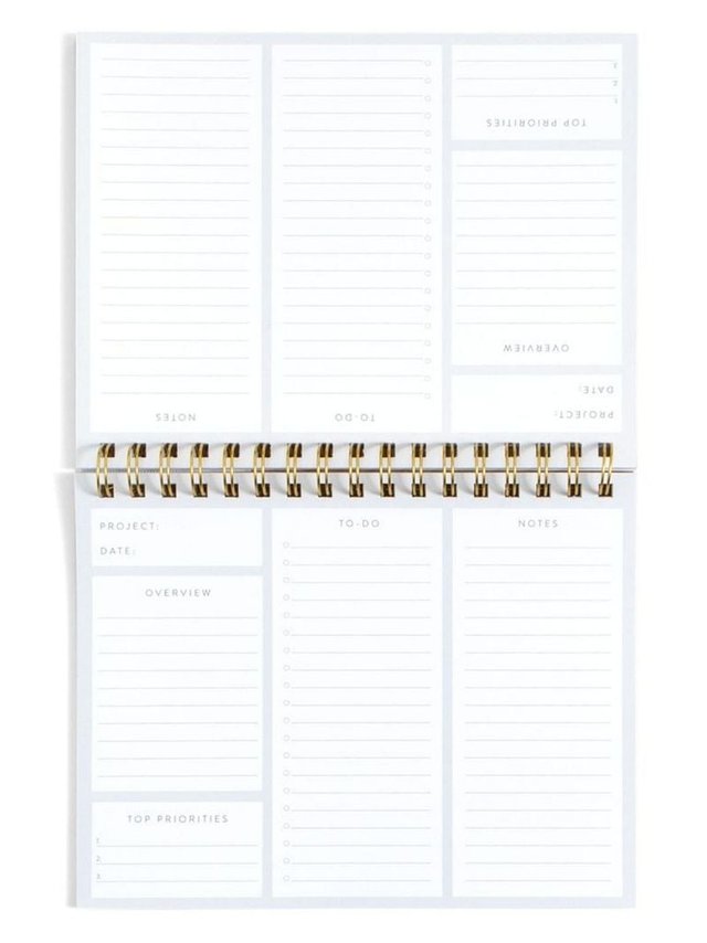 Undated Spiral Project Planner, 3 of 4