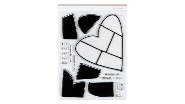 Wholehearted 6×8 Stamp Set, 1 of 2