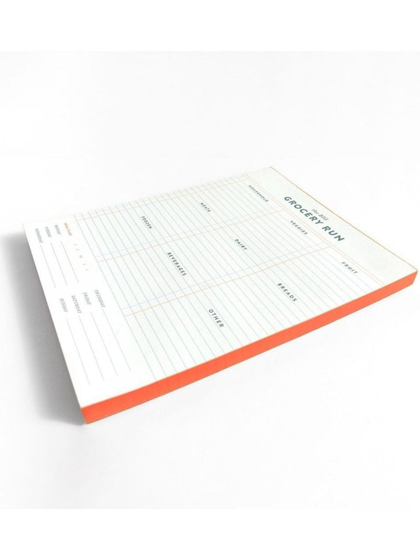 Grocery Run 6×8 Weekly Notepad, 2 of 3