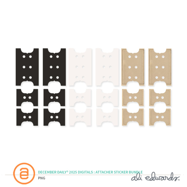 December Daily® 2025 Digital Attacher Sticker Bundle, 1 of 1