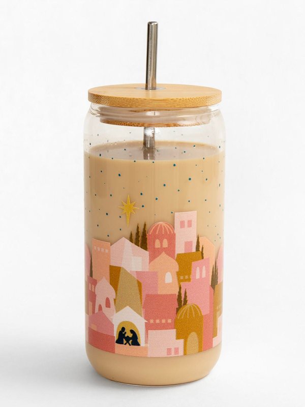 Nativity Glass Can, 5 of 6