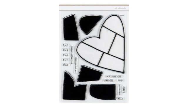 Wholehearted 6×8 Stamp Set, 1 of 2