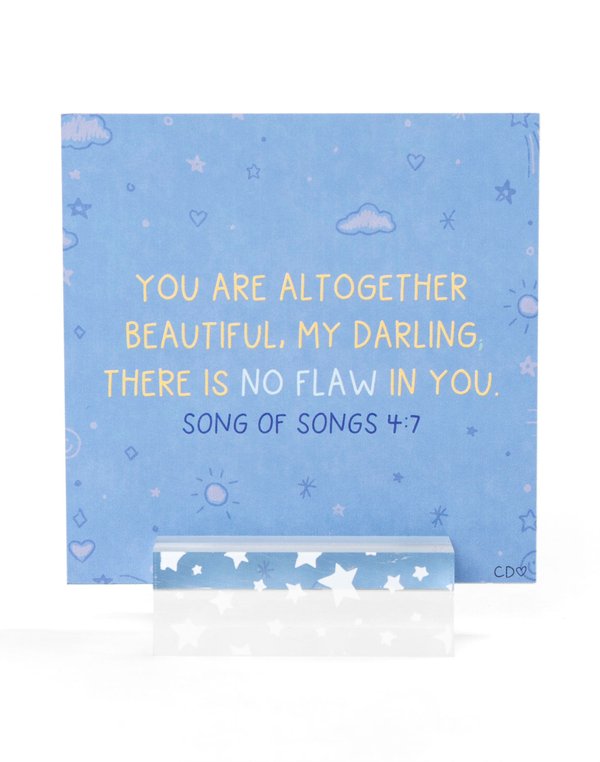 Verses For Daughters – Bible Verse Card Set with Display Stand, 5 of 6