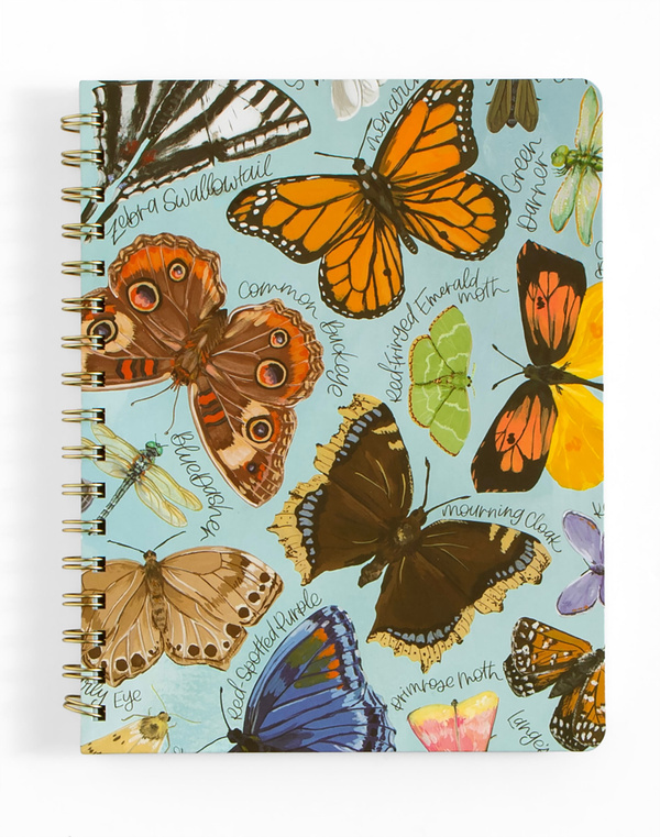 Flutter Friends Butterflies Spiral Notebook, 4 of 4