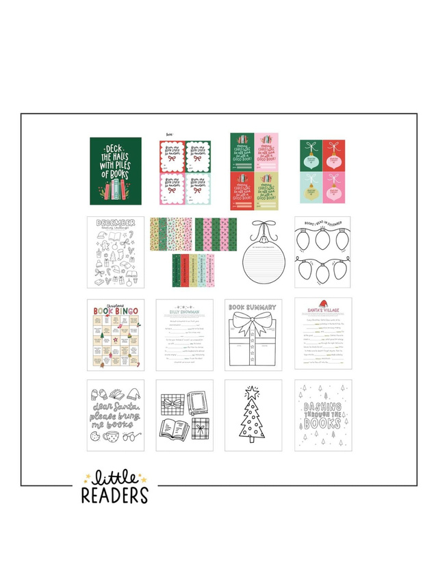 Deck The Halls With Books Little Readers Digital Bundle, 1 of 2