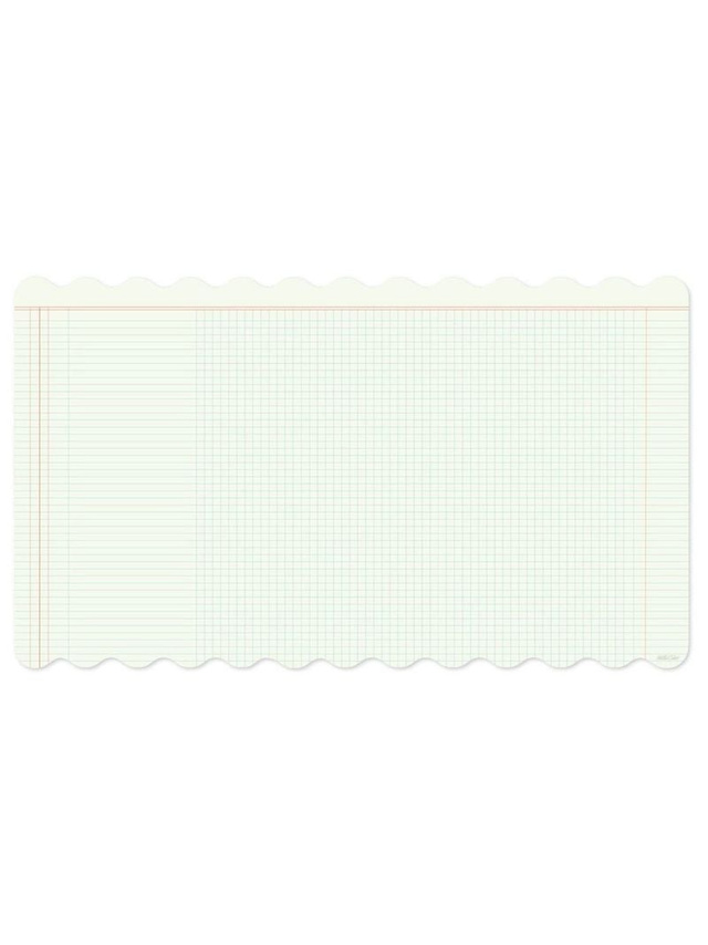 Scalloped Ledger Large Desk Mat, 2 of 5