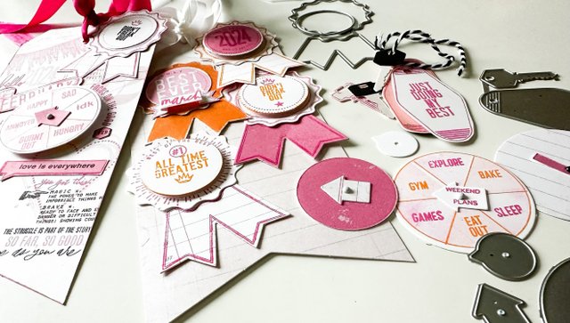 Stamp Set : 6×8 Arrow Spinner , 3 of 4