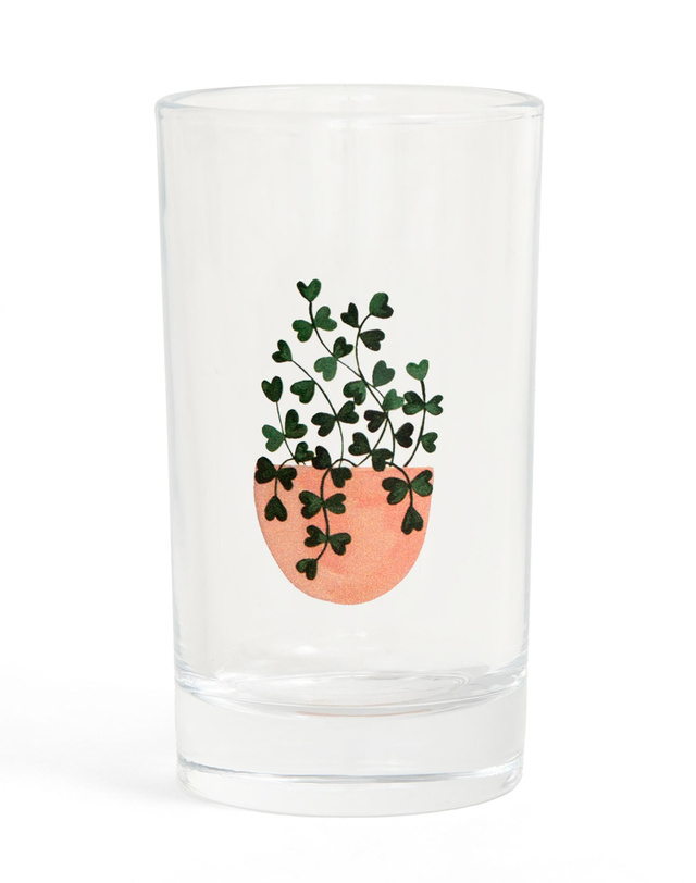 Sweetheart Plant Mini Juice Glass, 2 of 2