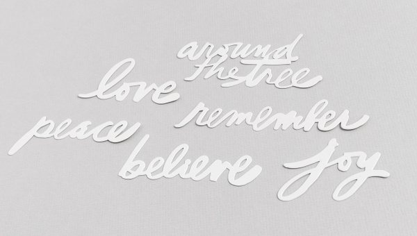 Glitter Cardstock Phrases, 2 of 2