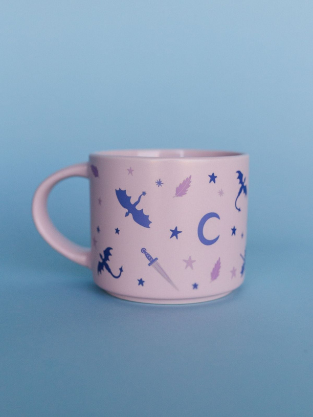 Romantasy Reader Large Ceramic Mug, 2 of 3
