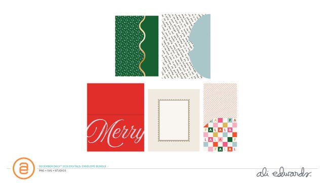 December Daily® 2026 Digital Envelope Bundle, 1 of 1