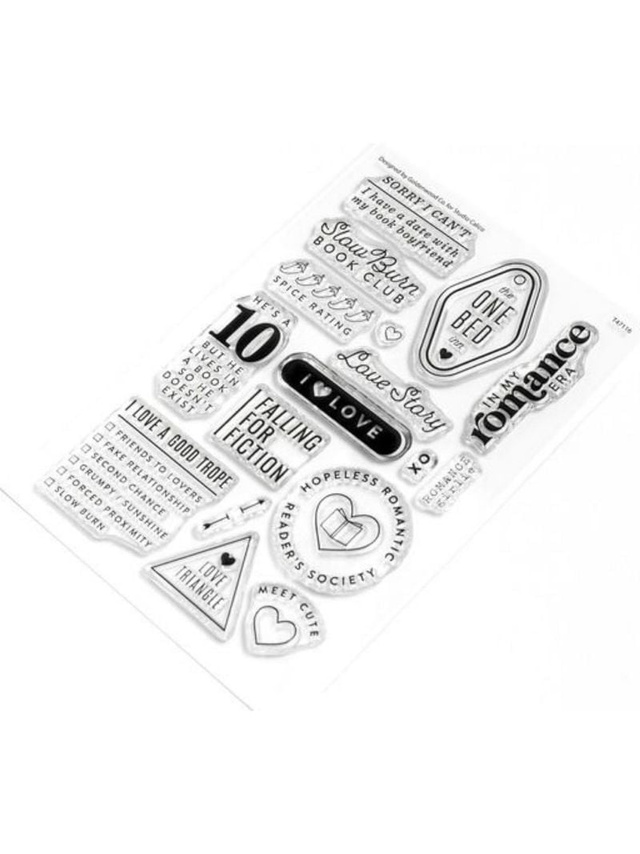 Stamp Set : 4×6 Romance Reader, 2 of 3