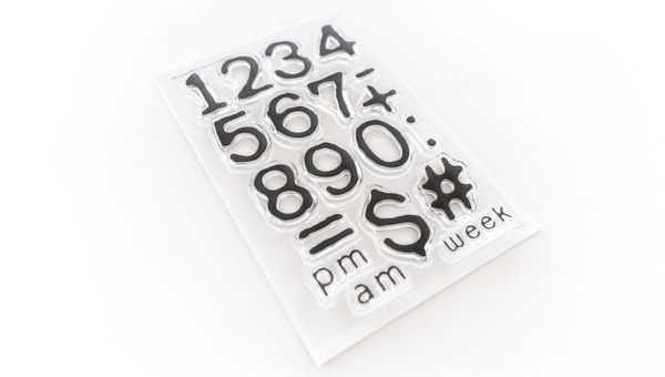 Numbers Are Awesome #14 4×6 Stamp Set, 2 of 2