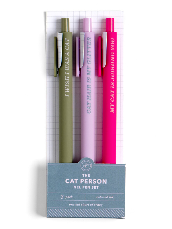 The Cat Person Gel Pen Set, 1 of 3