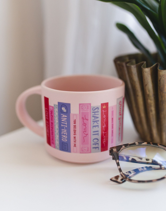 Book Tour Bookshelf Large Ceramic Mug, 2 of 5