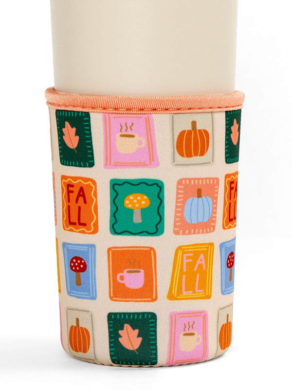 Fall Patches Drink Sleeve, 3 of 5