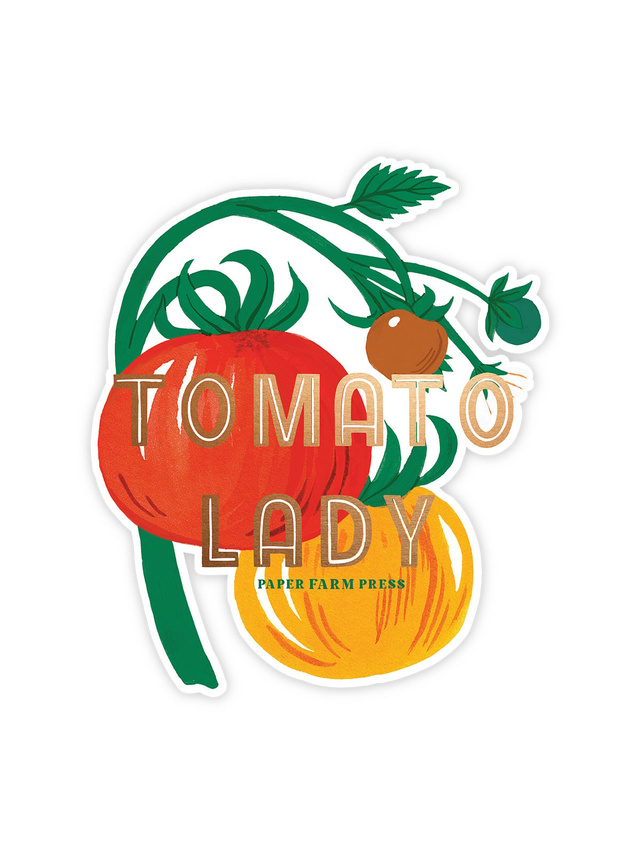 Tomato Vine Decal Sticker, 1 of 1