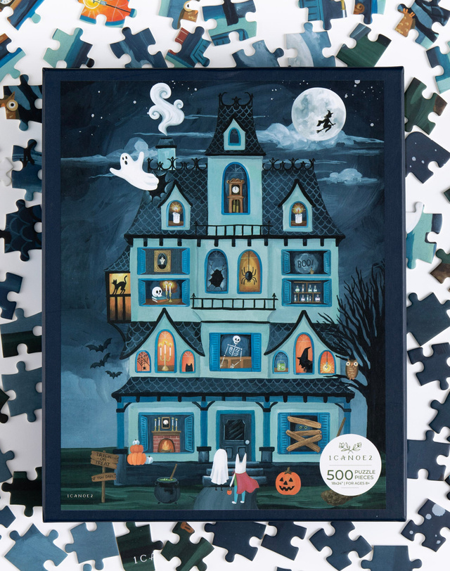 Haunted House - 500 Piece Jigsaw Puzzle, 3 of 9